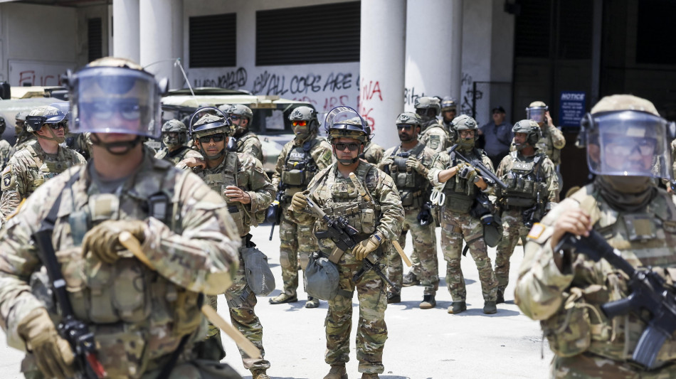 Appello Onu, non militarizzare le proteste a Los Angeles