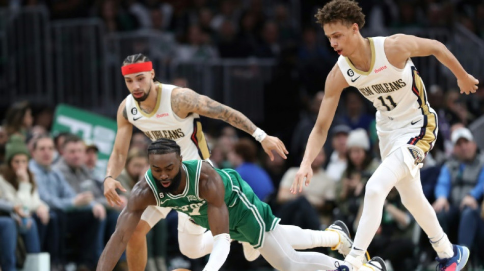 NBA: Boston r&eacute;cite son basket contre la Nouvelle-Orl&eacute;ans, Jaylen Brown en chef d'orchestre
