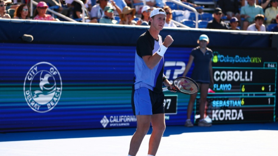  Korda to face Paul in all-American Delray Beach final 