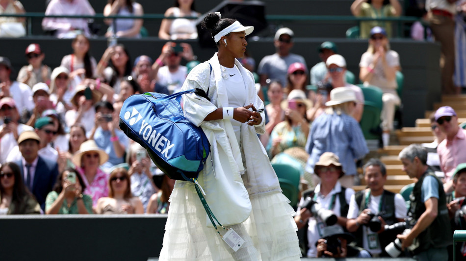  Wimbledon: Osaka per la prima volta gli ottavi 