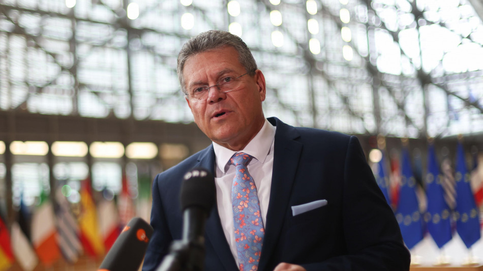 Sefcovic vede Greer, 'lavoro con Usa in giusta direzione'