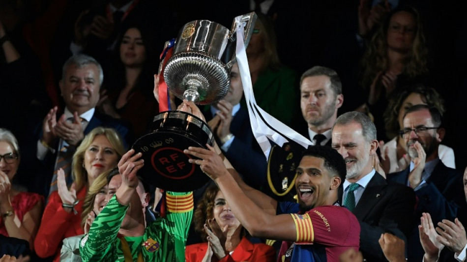 Kound&eacute; corona al Bar&ccedil;a en la Copa del Rey en tensa final ante Real Madrid