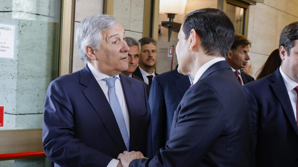  Incontro tra Tajani e Rubio ad Ankara 