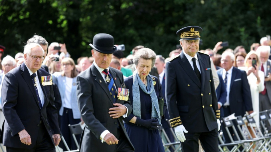  La princesse Anne comm&eacute;more la bataille de la Somme 