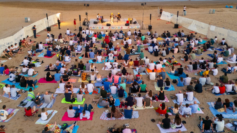  Torna Festival 'Aqua' dedicato a Sulla Riva, apre Gualazzi, tra ospiti Francini e Fabi 