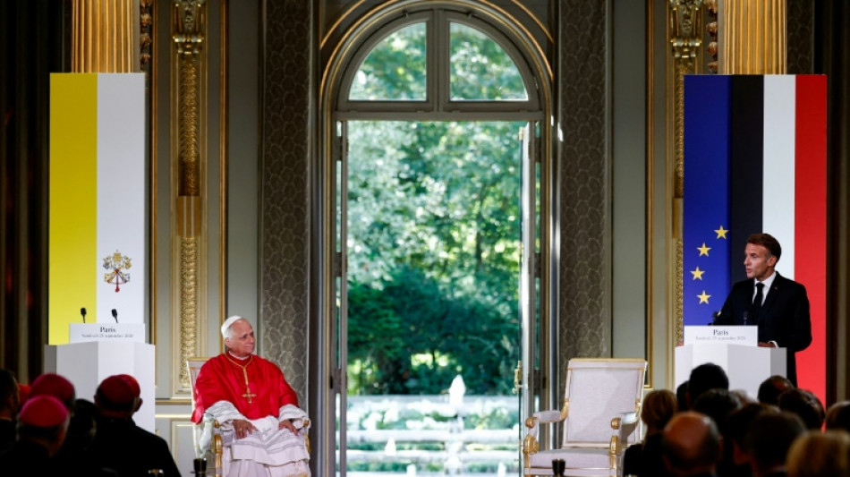  A l'Elys&eacute;e, le pape L&eacute;on XIV offensif sur la la&iuml;cit&eacute;, l'IA et la fin de vie 