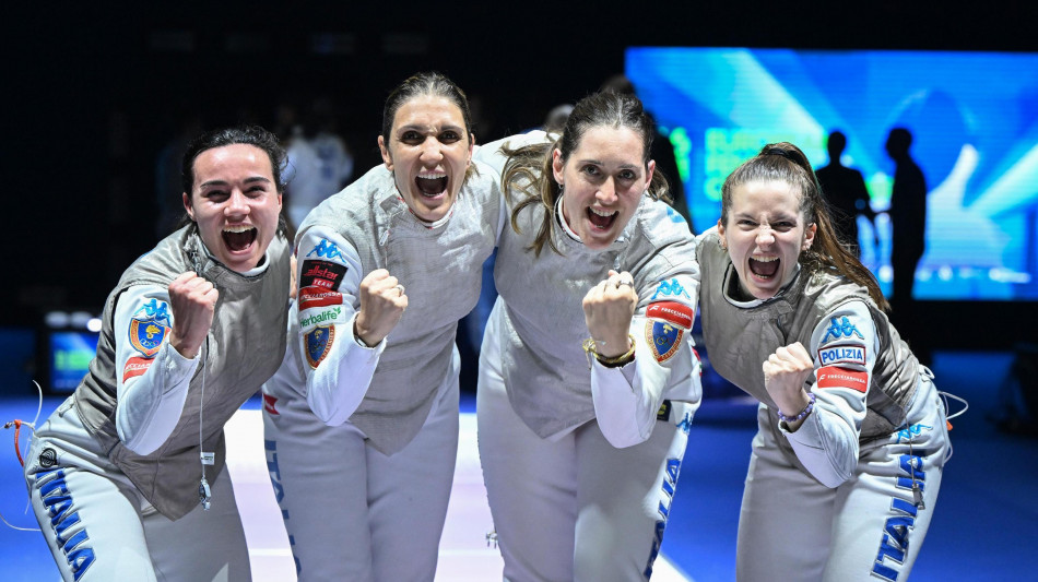  Europei scherma: le azzurre del fioretto ancora d'oro, battuta la Francia 