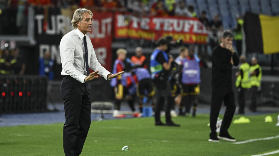  Mancini "fischi ci stanno ma nel secondo tempo meglio noi" 
