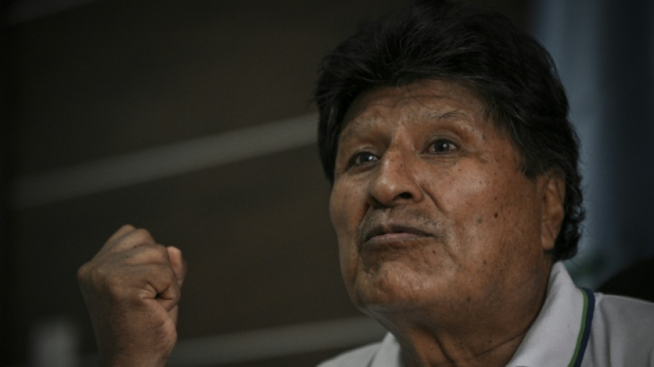  Bolivie: le gouvernement pousse &agrave; la "guerre civile", affirme l'ex-pr&eacute;sident Evo Morales &agrave; l'AFP 