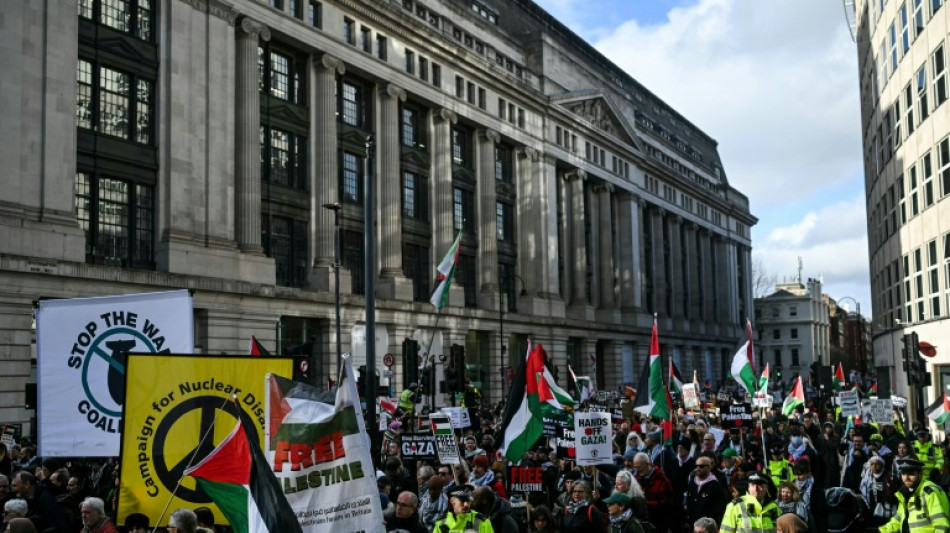  UK rights campaigner Tatchell arrested at pro-Palestinian protest 