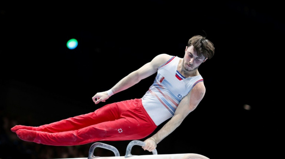 Gymnastique: le Français Léo Saladino vice-champion d'Europe du concours général