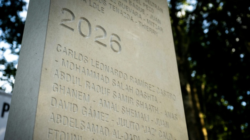  La st&egrave;le 2026 en m&eacute;moire de 56 reporters tu&eacute;s en mission d&eacute;voil&eacute;e &agrave; Bayeux 