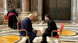 Trump raises Putin doubts after Zelensky talks at pope's funeral