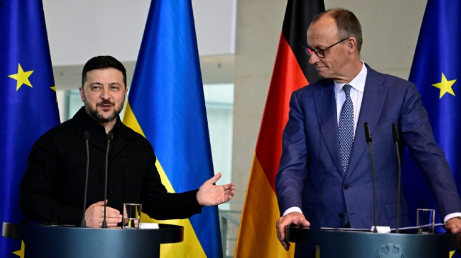  Selenskyj dankt Merz f&uuml;r Deutschlands "starke Unterst&uuml;tzung" f&uuml;r die Ukraine 