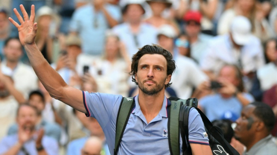 US Open: pas de miracle pour Rinderknech, Mannarino battu en quatre sets