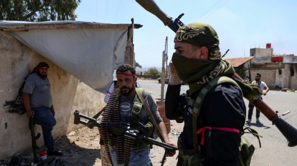 Syrie: nouveaux affrontements autour de Soueida, l'ONU r&eacute;clame des enqu&ecirc;tes