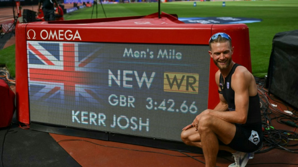  Record setter Kerr, Alfred light up London Diamond League 
