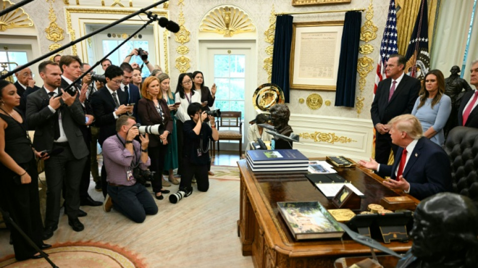  US judge weighing Trump's White House ban on media outlets 