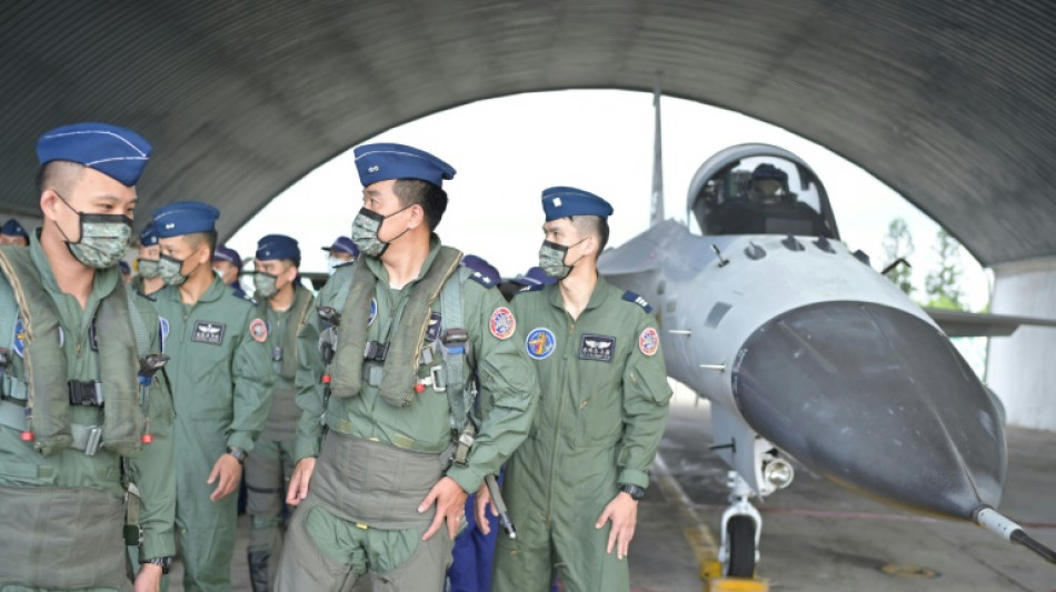 Taiw&aacute;n registra en agosto la cifra r&eacute;cord de 446 incursiones a&eacute;reas chinas