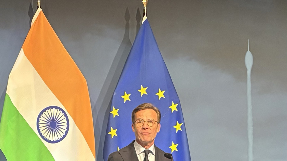  Kristersson su incontro con Modi, 'grosse opportunit&agrave; per l'Ue' 