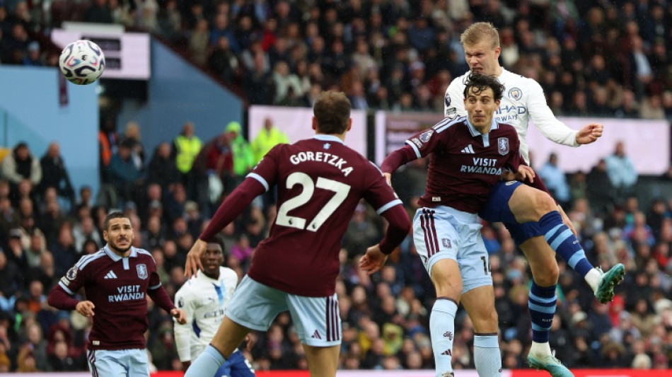  Angleterre: le d&eacute;but de saison parfait de Manchester City s'arr&ecirc;te face &agrave; Aston Villa 
