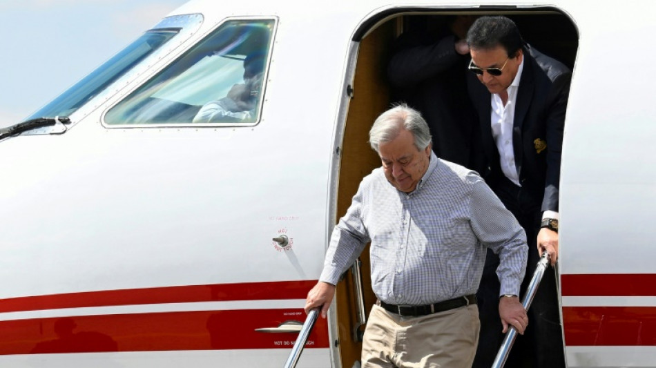 UN-Generalsekret&auml;r Guterres fordert bei Besuch in Rafah "Ende von Alptraum"