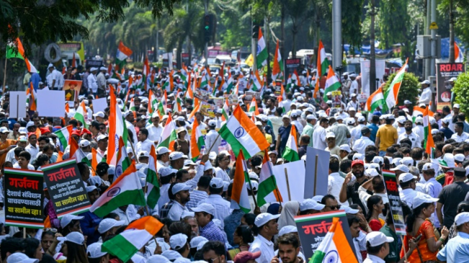  Indians protest election chief ahead of top court hearing 