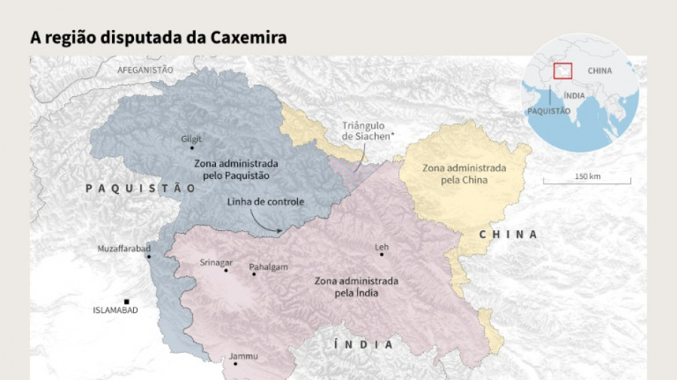 &Iacute;ndia e Paquist&atilde;o prosseguem com ataques na fronteira