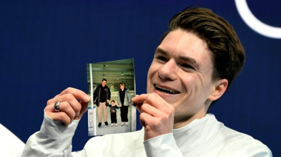  'I felt guided by them': US skater Naumov remembers parents at Olympics 