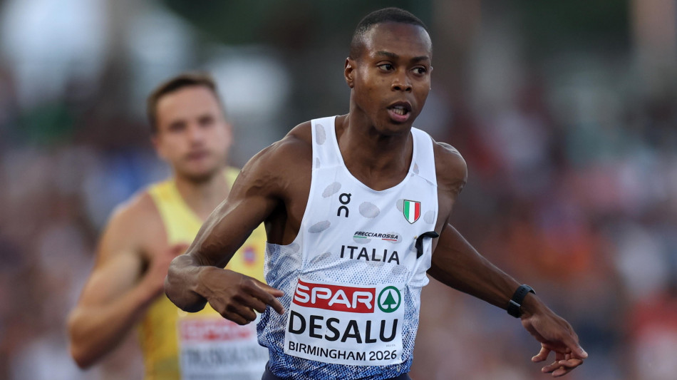  Europei atletica: Desalu e Dezza in finale nei 200 metri 