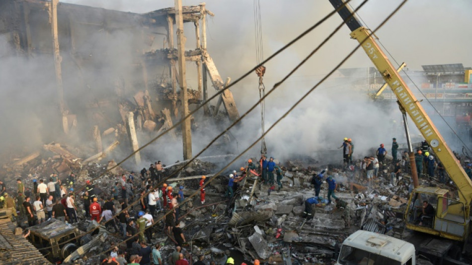 Arm&eacute;nie: le bilan de l'explosion &agrave; Erevan monte &agrave; six morts