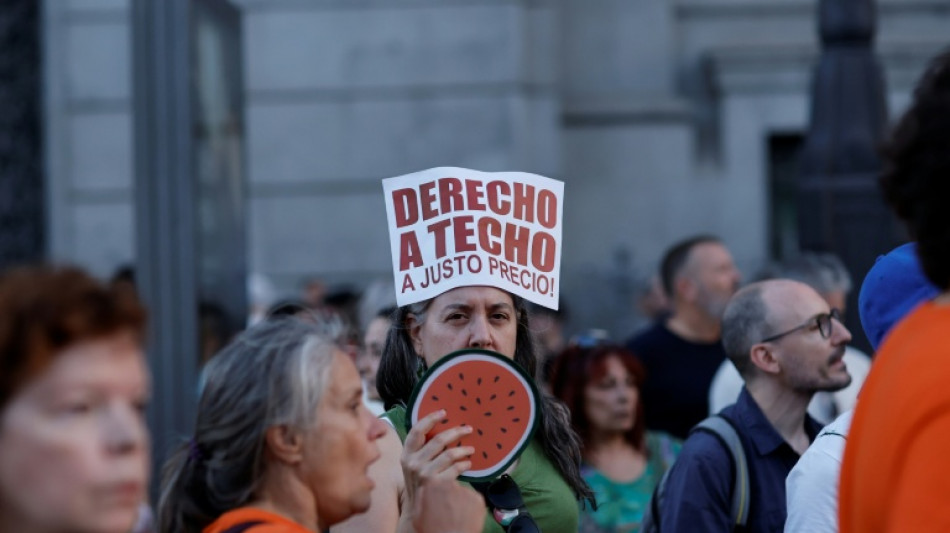  Droit au logement: des manifestants campent dans le centre de Madrid 