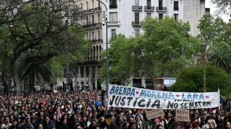 A Buenos Aires, une marche pour la justice apr&egrave;s le triple "narco-f&eacute;minicide"