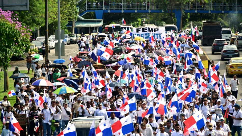 Milhares protestam no Panamá contra presença militar dos EUA e reabertura de mina