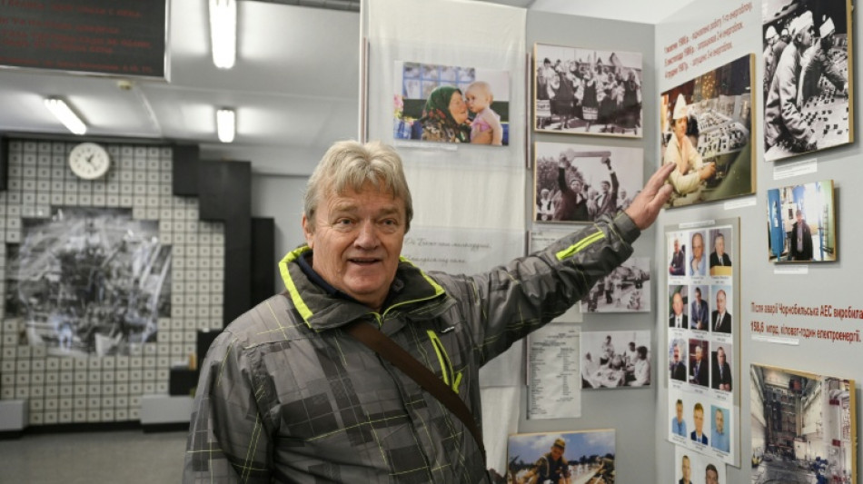  Ukraine: 40 ans apr&egrave;s Tchernobyl, les "deux guerres" d'un liquidateur 