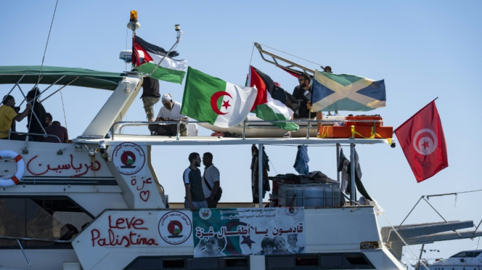 Israeli warships intercept Gaza aid flotilla with Greta onboard