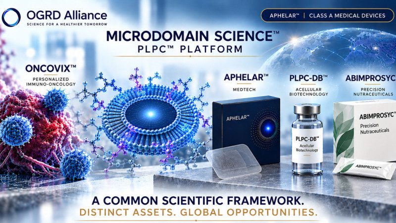  OGRD Alliance Advances PLPC Multi-Asset Platform Following APHELAR Milestone, Expanding Licensing and Strategic Capital Frameworks 