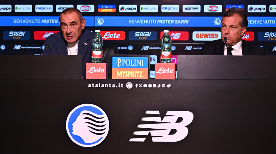  Giuntoli, 'Sarri &egrave; il primo e pi&ugrave; grande acquisto dell'Atalanta' 