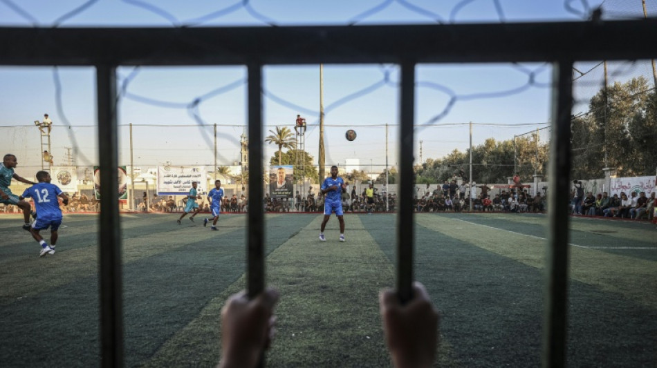  Le football de retour dans les Territoires palestiniens, malgr&eacute; le deuil 