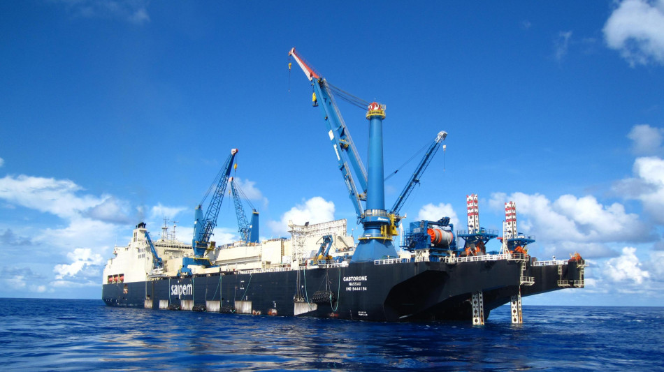  Saipem chiude il semestre con ricavi in crescita a 7,34 miliardi 