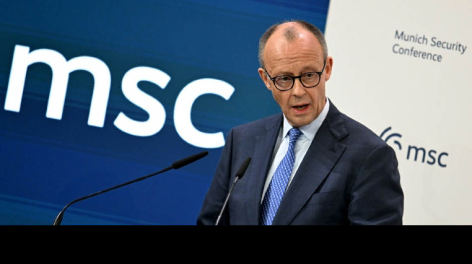  Germany's Merz urges US to repair ties with Europe 