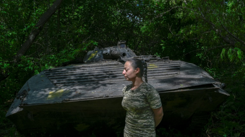 Ukraine: tranches de guerre au f&eacute;minin