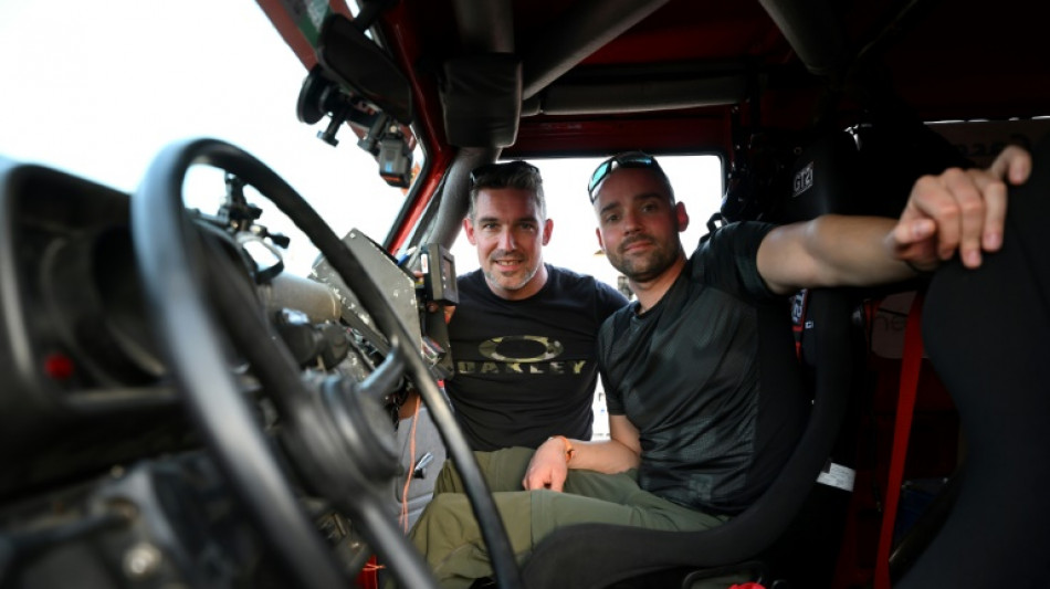Le Dakar, une "belle revanche" pour deux bless&eacute;s des arm&eacute;es