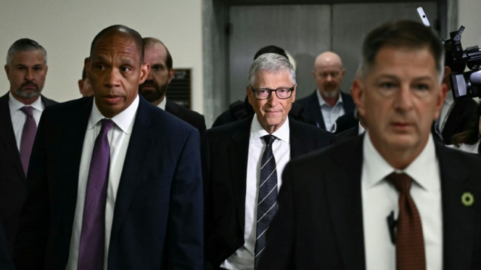  Bill Gates arrives for questioning in US Congress over Epstein ties 