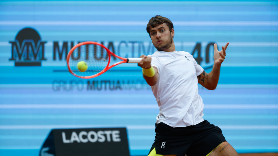 Tennis: Madrid; Rune si ritira, Cobolli al terzo turno