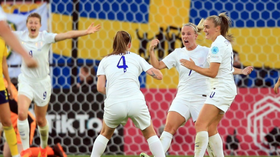Euro f&eacute;minin: l'Angleterre fait voler la Su&egrave;de en &eacute;clats et jouera la finale