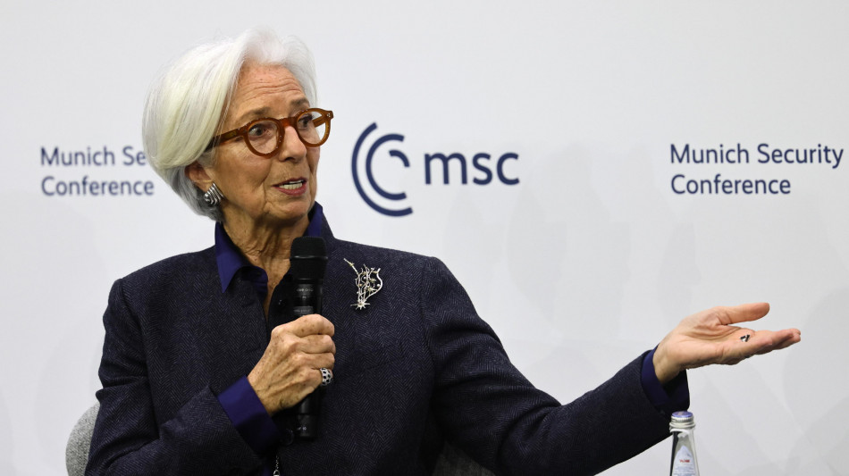  Lagarde (Bce), l'Europa cresce e si rafforza in tempi di crisi 