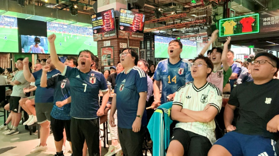  Chinois et supporters du Japon au Mondial, malgr&eacute; la g&eacute;opolitique 