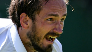 'No panic' says Medvedev after shock Wimbledon exit  