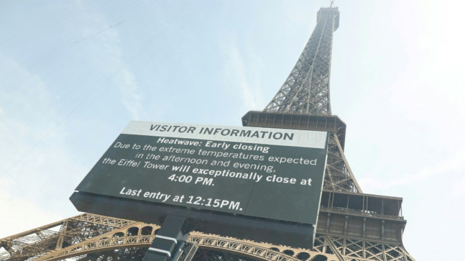  Scorching heat shuts Paris landmarks early as France swelters 